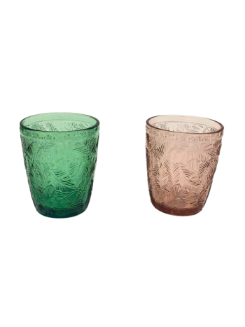 ÜVEG POHÁR 1/48 8x10 cm 2 SZÍNBEN