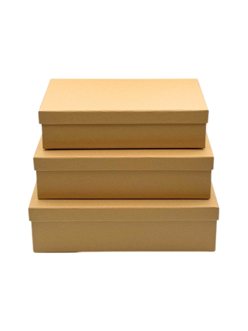 PAPÍRDOBOZ 3 DB 1/24 33x24x9-5;31x22x8;29x20x7-5 cm NATÚR