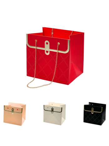 PAPÍRTÁSKA 10/300 16x12x15 cm 4 SZÍNBEN