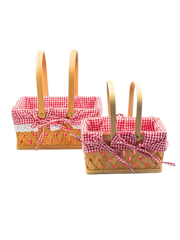 PIKNIK KOSÁR 2 DB 1/30 29x20x29;24x16x24 cm