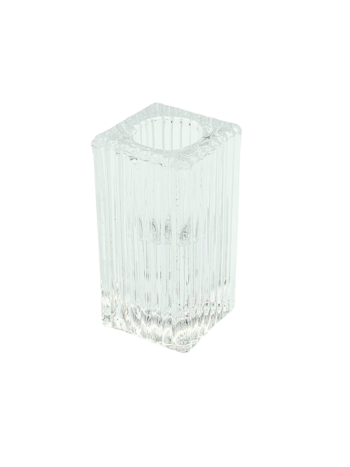 GYERTYATARTÓ ÜVEG 6/72 4x8 cm