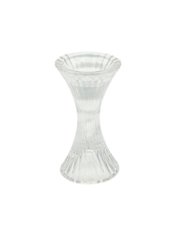 GYERTYATARTÓ ÜVEG 1/24 7x13 cm