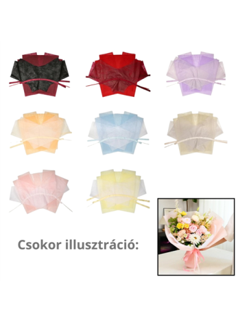 CSOMAGOLÓANYAG 2 DB CSOKORHOZ 1/50 8 SZÍNBEN