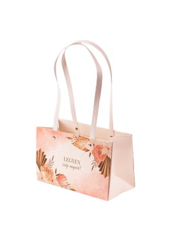 10db Legyen szép napod! feliratos virág táska