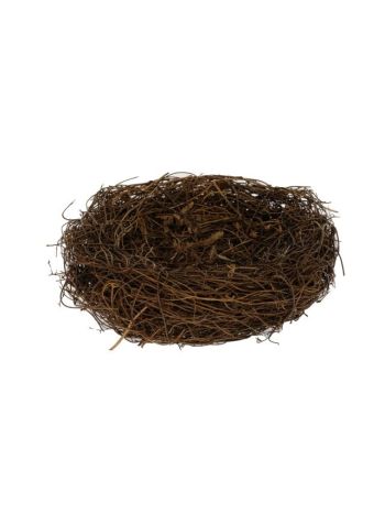 Fészek vessző 15x4 cm barna