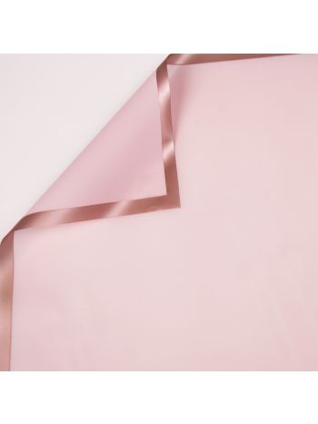 Rose gold keretes fólia ív 58 x 58cm- 20db - Halvány rózsaszín