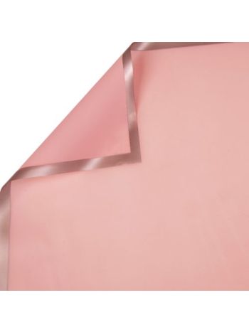 Rose gold keretes fólia ív 58 x 58cm- 20db - Halvány rózsaszín