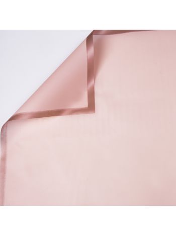 Rose gold keretes fólia ív 58 x 58cm- 20db - Púder rózsaszín