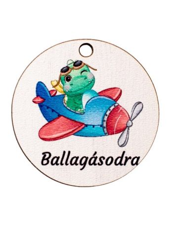 5db. Ballagásodra feliratos dekor tábla kisfiúknak- 5cm