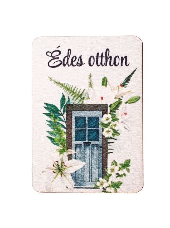 4db. Édes otthon feliratos dekor fa tábla 7 x 5cm 7 x 5cm GV04-501