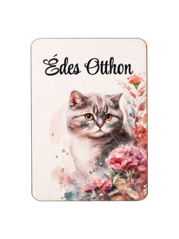 4db. Édes otthon feliratos dekor fa tábla 7 x 5cm