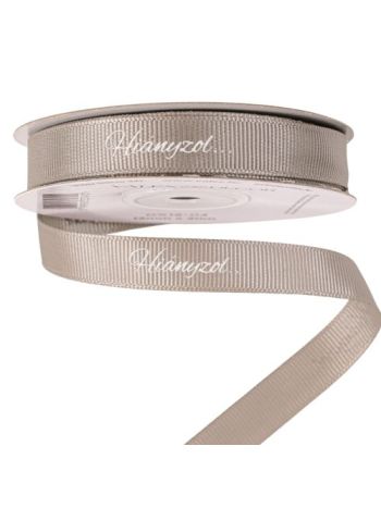 Hiányzol… feliratos ripsz szalag 12mm x 20m - Szürke