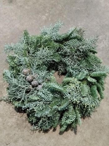 ZZ HU KOSZORÚ ALAP NOBILIS-CSIPKE 25 CM