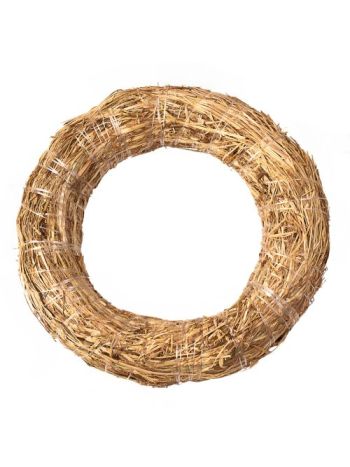 Széna koszorúalap 25cm/5cm