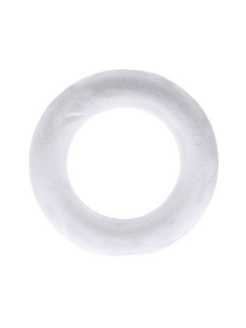 Koszorú hungarocell 20cm fehér DD53085