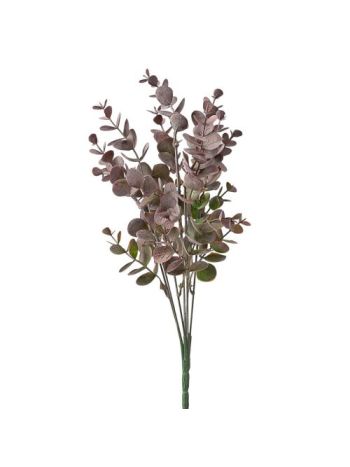 Eukaliptusz csokor- 7 ágú- 34cm magas - Lila