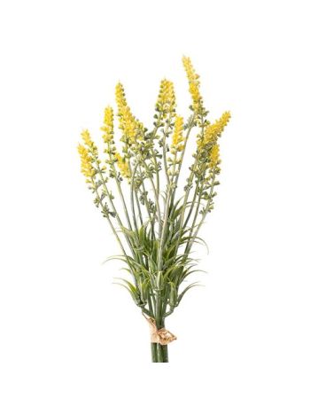 Levendula csokor- 30cm magas - Sárga