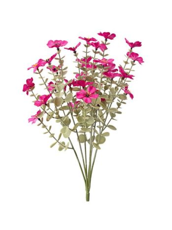 Selyemvirág csokor- 40cm magas - Ciklámen