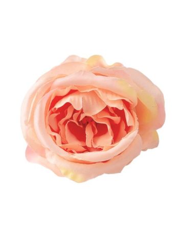 Peónia selyemvirág fej- 7cm -Púder rózsaszín