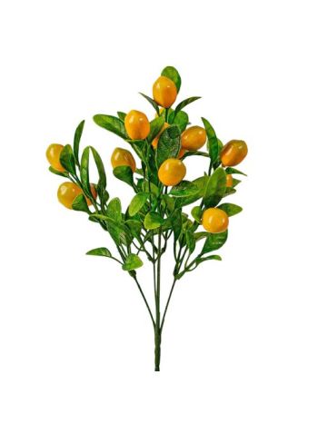 Citrom bokor- 15 fejes- 34cm magas - Sötét citromsárga
