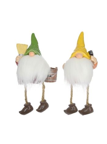 Manó lógólábú poly 7-5x5x11cm színes 2 féle SSS