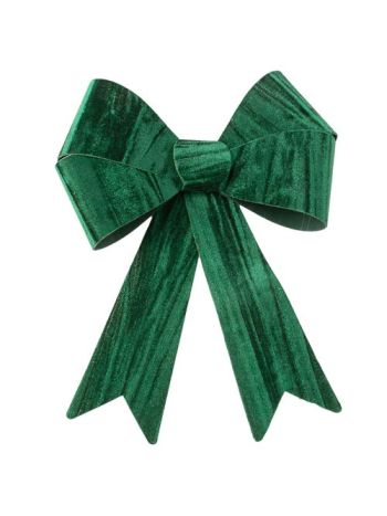 Bársony masni- 22 x 30cm - Sötétzöld