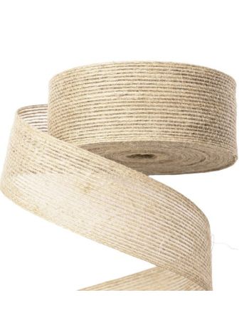 Damilos natúr juta szalag 38mm x 10m NCR38-98