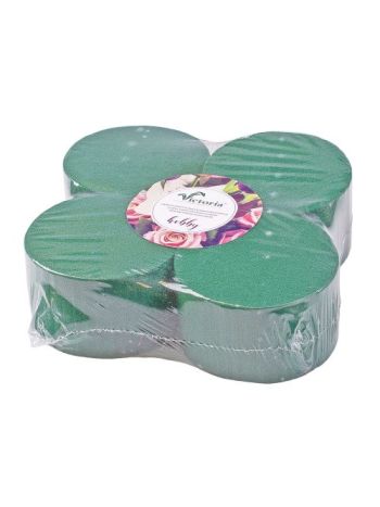 Cylinder- 4db.-os csomag  - vizes tűzőhab- Ø 8 x 5cm