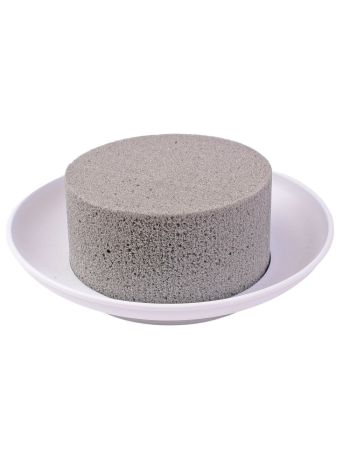 Ciotola midi DIY - száraz tűzőhab fehér tálkában- Ø 19 (Ø 12) x 6cm