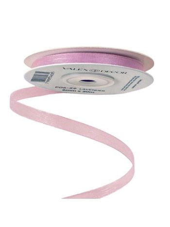 Organza szalag 6mm x 20m - Levendula