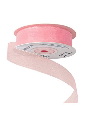 Organza szalag 20mm x 20m - Rózsaszín