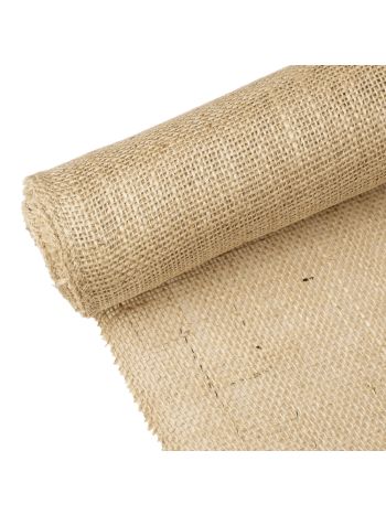 Natúr juta tekercs varrott szegéllyel 25cm x 5m