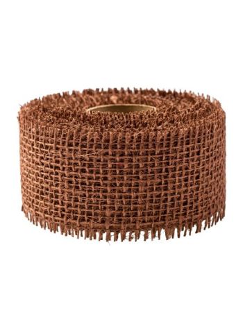 Juta szalag 5cm x 9m - Világos barna