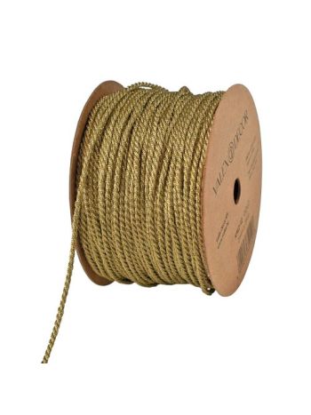 Dekor zsinór 2mm x 25m - Metál arany