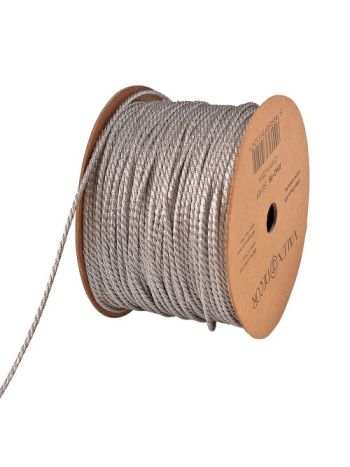 Dekor zsinór 2mm x 25m - Metál ezüst