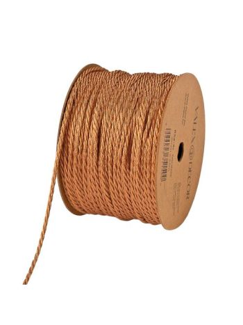 Dekor zsinór 2mm x 25m - Fényes bronz