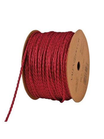 Dekor zsinór 2mm x 25m - Fényes bordó