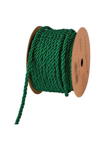 Dekor zsinór 3mm x 10m - Fényes zöld