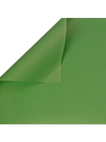 Csomagoló dekor fólia ív 58cm x 58cm- 20db - Borókazöld
