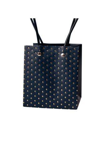 10db. dombornyomott virág-ajándék táska 11.5(h)