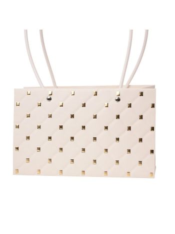 10db. dombornyomott virág-ajándék táska 22(h)