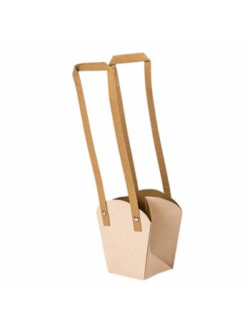 10db. Virág táska 12(h) x 11(sz) x 7(m) cm - Világos púder