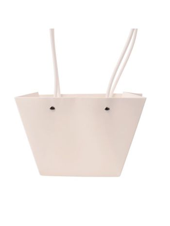 10db. Virág táska 20(h) x 12(sz) x 12(m) cm - Fehér