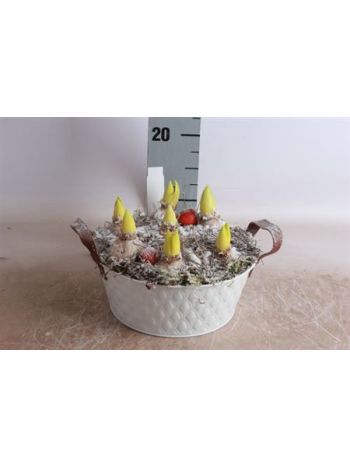 Ö. HYAC 7 PP FEHÉR ZINK TÁL FÜLES