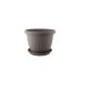 Virágcserép + Alátét Venecia 14cm Mokka (24/#_4200/rkl)