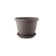 Virágcserép + Alátét Venecia 30cm Mokka (24/#_504/rkl)