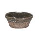 Bevásárló Kosár Textiles Lf. Barna 68-95/BR 35*27*H15cm (24/#) 5999054143700