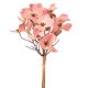 Magnólia csokor- 44cm magas - Halvány rózsaszín