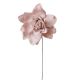 Gardenia selyemvirág szál- 24cm magas - Mályva