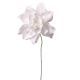 Gardenia selyemvirág szál- 24cm magas - Fehér